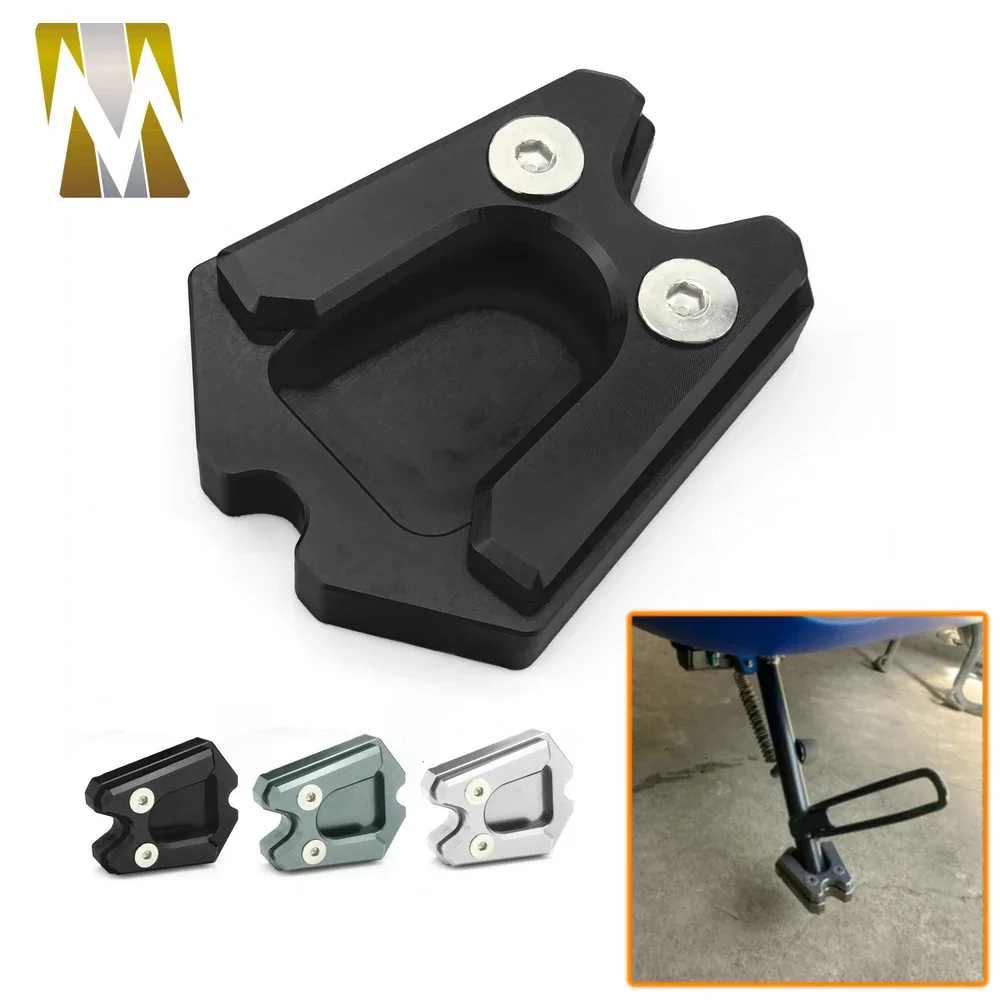 

For Vespa GTS 300 GTV Vie Footrest Scooter GTS300 Foot Support Motorcycle Kickstand Extension Plate Side Stand Enlarge Pad