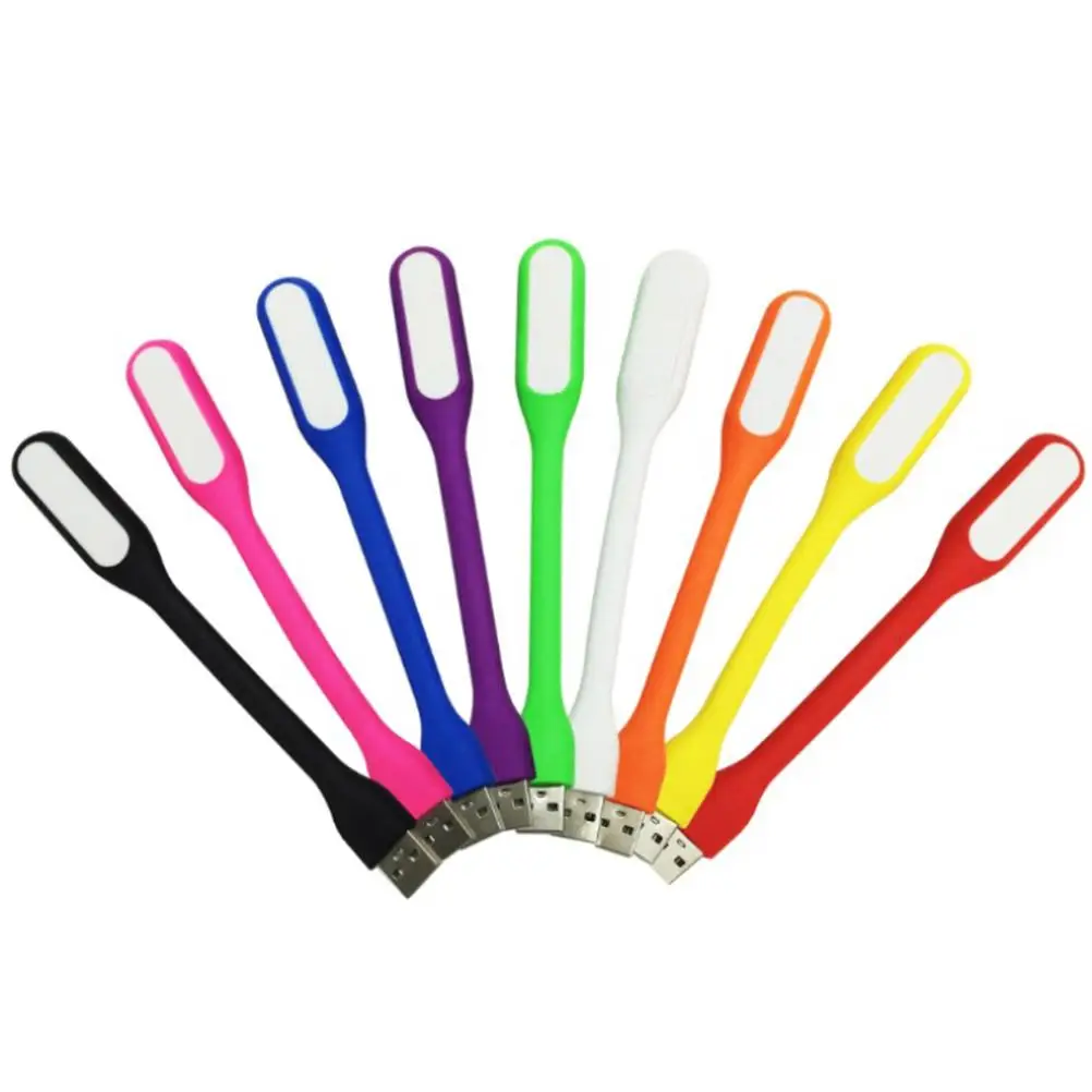 

5 Pcs USB Night Light Portable Flexible Eye Protection LED Lamp 180 Degree Adjustable USB Laptop Powerbank Camping