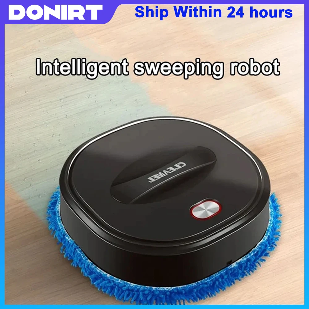 

2024 New Household Intelligent Mopping Robot Random Route Automatic Escape Dry Wet Dual Purpose Mopping Machine Sweeping