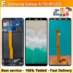 TFT For Samsung Galaxy A7 2018 LCD SM-A750F A750F A750 LCD display touch screen Digitizer Replacement  For A750 LCD