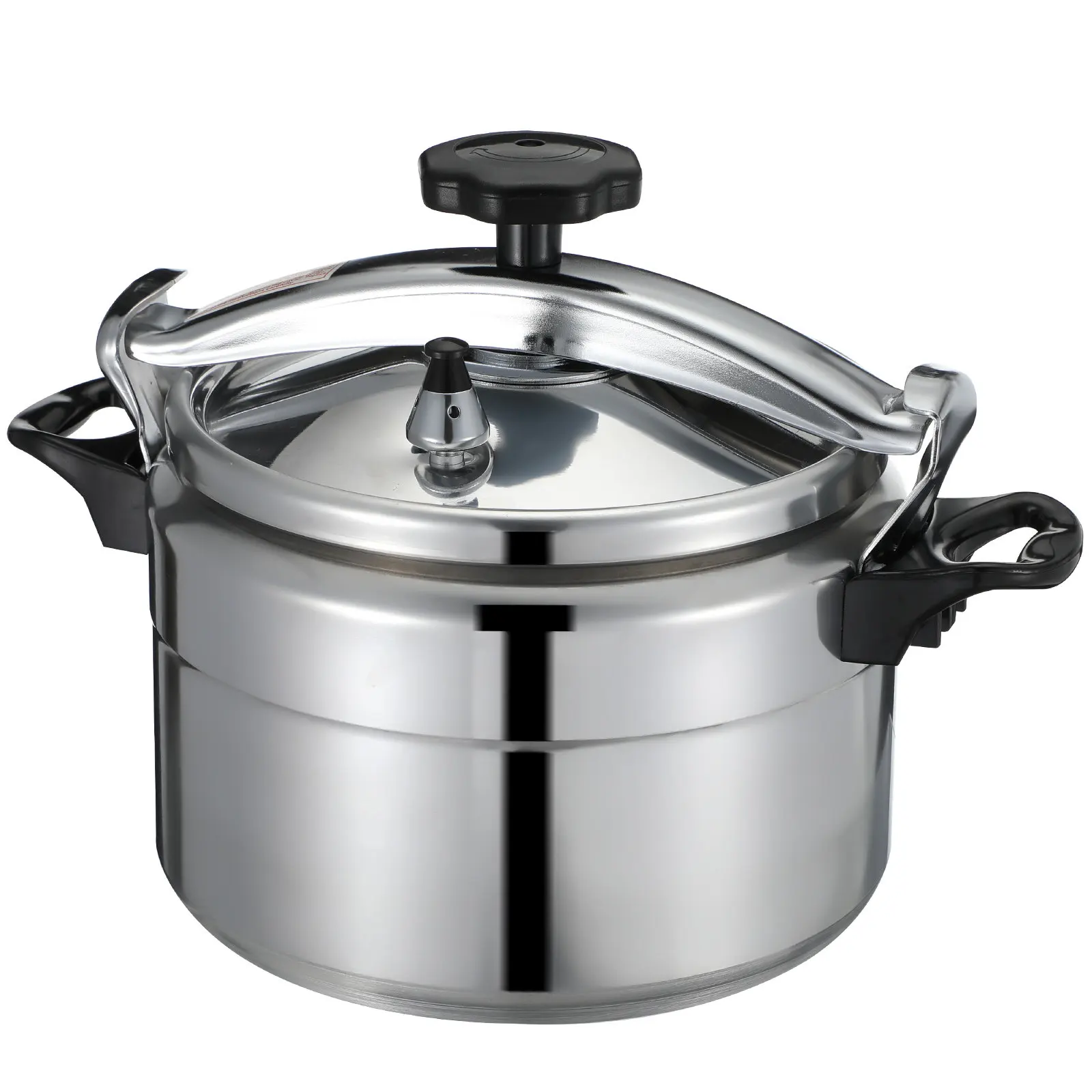 9L Double-Handle Aluminum Pressure Cooker for Stew, Soup & Canning – Heavy-Duty Stovetop Cooking Pot with Lid