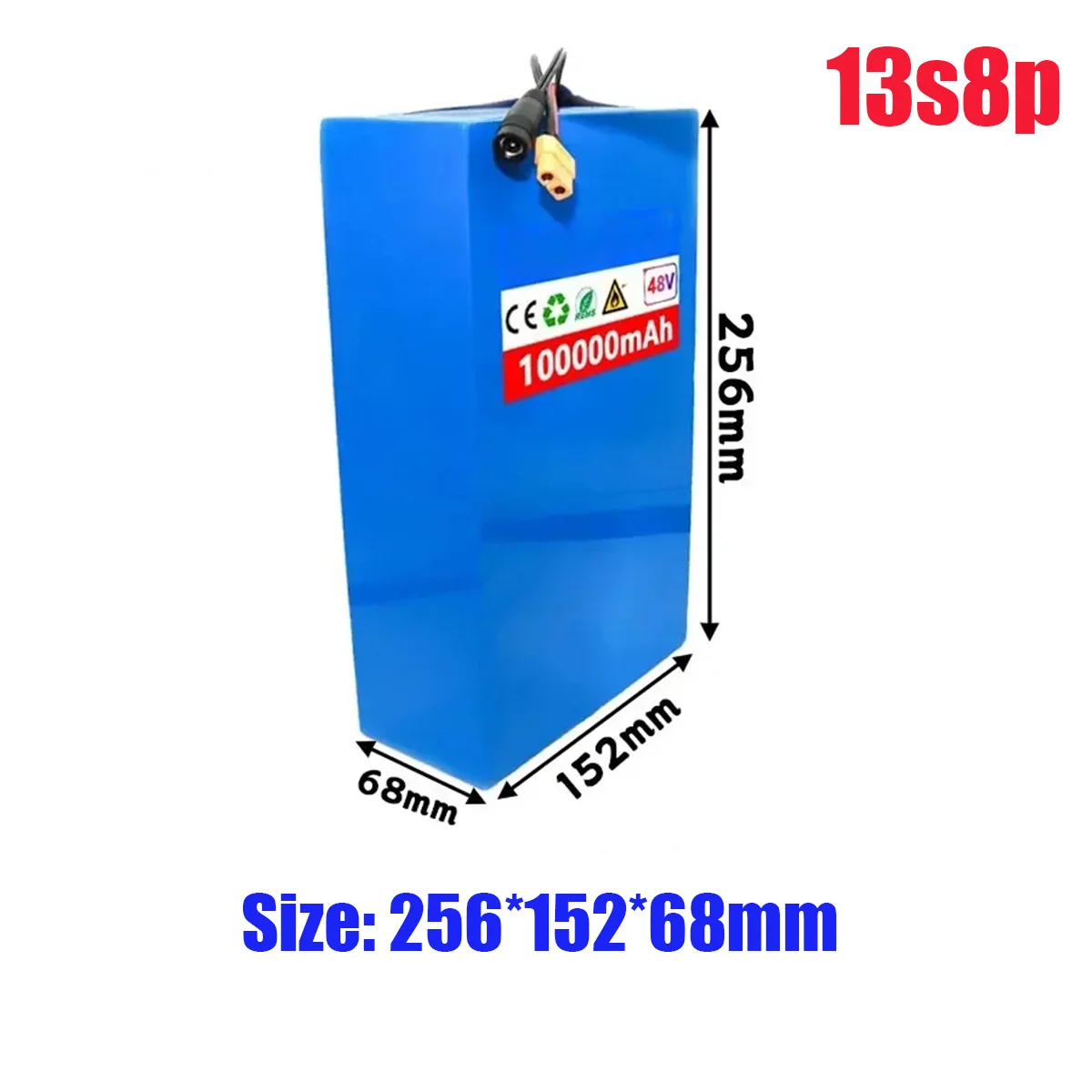 100%New Original 48V 100ah 13s8p Lithium Battery Pack 48v 100Ah 3600W Citycoco Motorized Scooter Batteries Built in 50A BMS