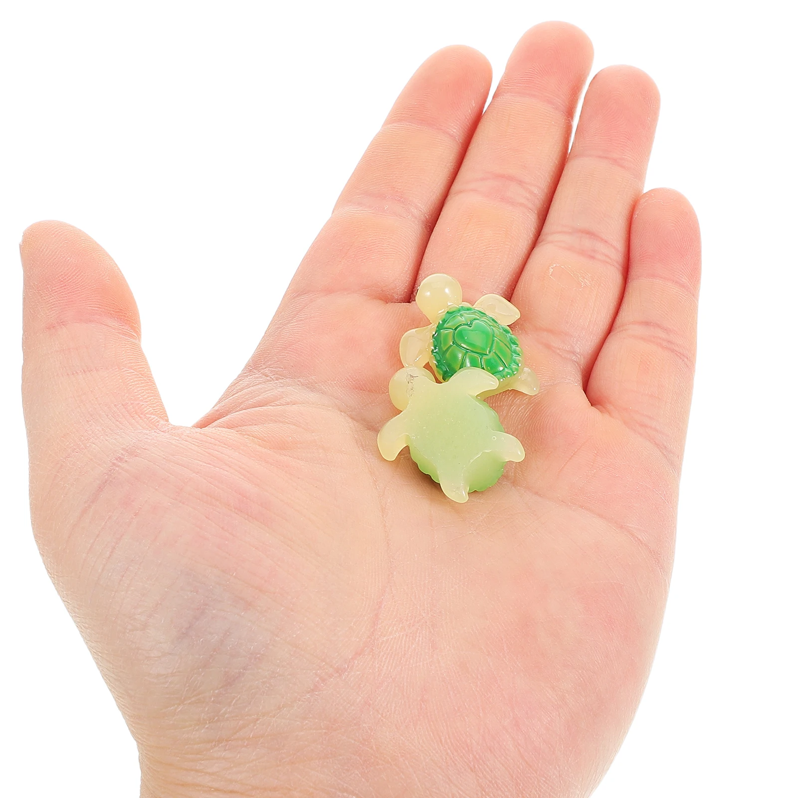

30 Pcs Miniature Sea Turtle Statue Bonsai Decoration Garden Figurine Figurines Resin Micro Landscape Ornaments
