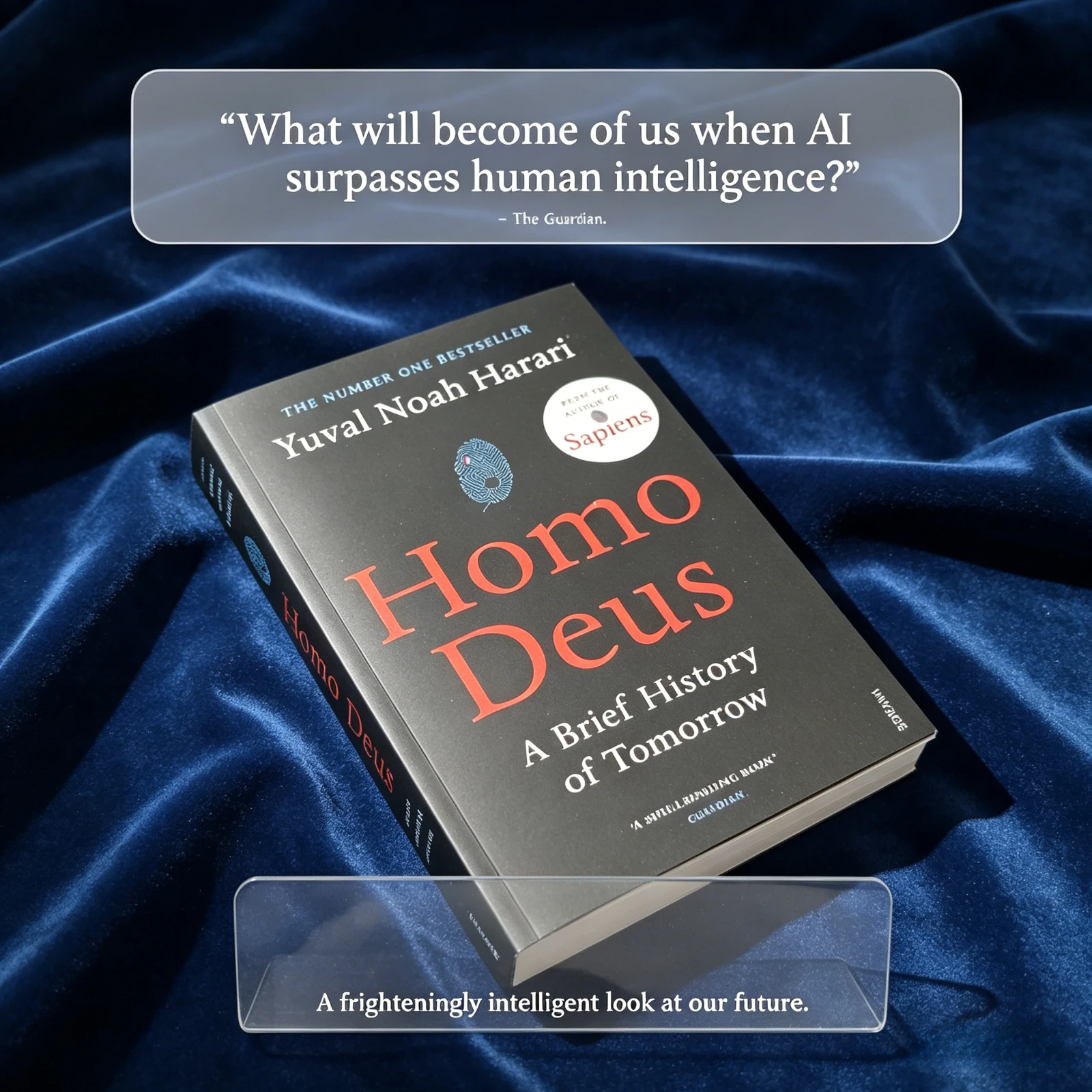 

Homo Deus: A Brief History of Tomorrow By Yuval Noah Harari Future History & Social Science Book