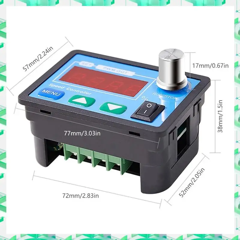 

FIZP DC6-55V 30A ШИМ-регулятор скорости двигателя Регулируемый регулятор Генератор Регулятор двигателя Регулятор скорости двигателя постоянного тока