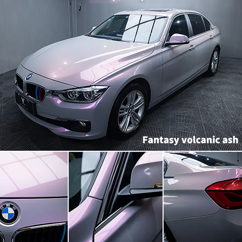 Car stickers modified for the whole vehicle, two-color dreamy series, low viscosity and thickened full-car stickers