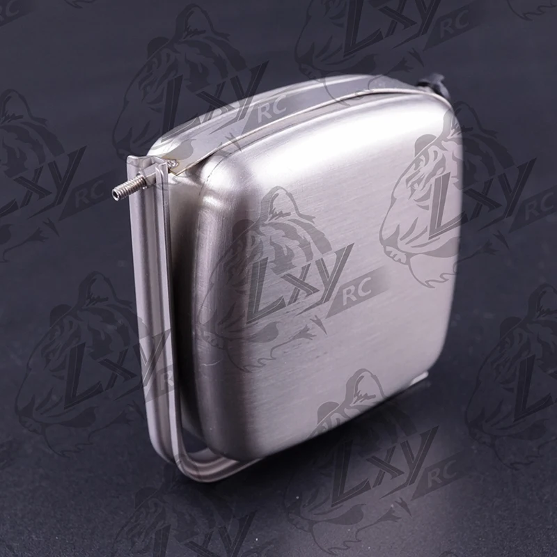 Scala 1:14 1 pz Simulazione di Metallo Serbatoio di Urea in Metallo per Tamiya RC Camion SCANIA 770S R620 VOLVO BENZ Arocs MAN TGX Accessori Auto