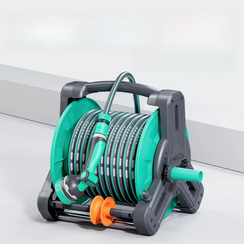 Plastic Tube Retractable Garden Hose Winder Magic Orchard Landscaping Gardening Tools Automatic Watering Plants Car Accessories