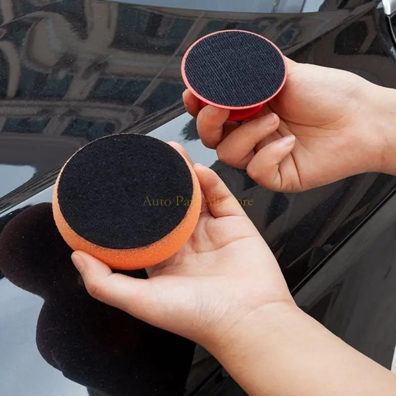 J0MA Comfortable Grip Waxing Sponge set with Long Lasting Sponges Automotive Waxing