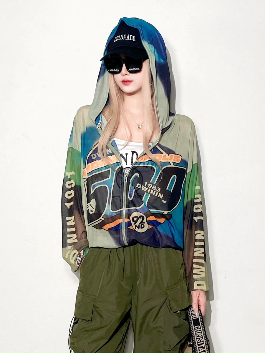 

Faionable Me Hooded Jaet Women's Summer Thin Sle Age-Defng Trendy Cover up Lightweight Sli Outerwear