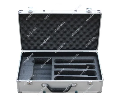 Waterproof microphone case, one to two/four microphones, aluminum case, suitcase 2 pcs 4 pcs 8 microphones, air case