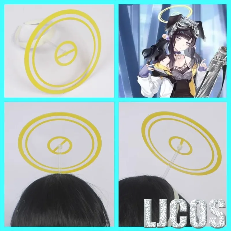 

Nekozuka Hibiki Halo Blue Archive Cosplay Props Headwear Hairhoop Cosplay Accessory Handmade Halloween Carnival Party Role Play