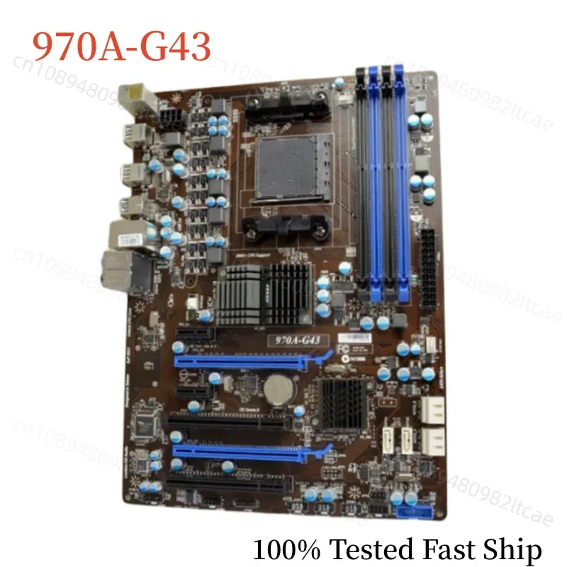 

Для материнской платы 970A-G43, 970, 32 ГБ, разъем AM3 + DDR3 ATX, материнская плата, 100% тестирование, быстрая доставка