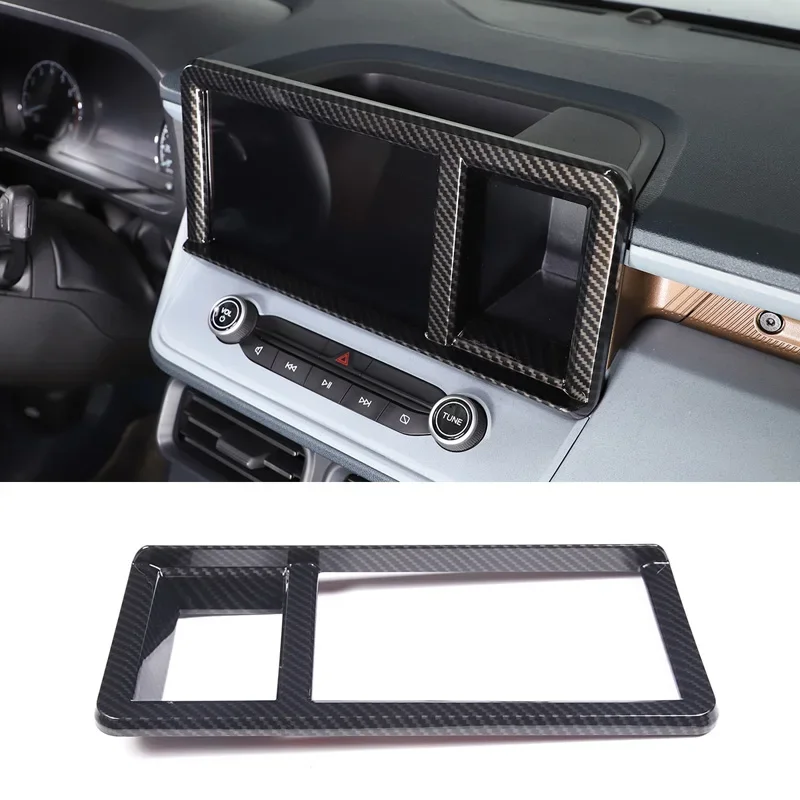 

Декоративная накладка на центральную консоль и навигационную рамку из АБС-пластика для Ford Maverick 2022-2024, аксессуары для интерьера автомобиля