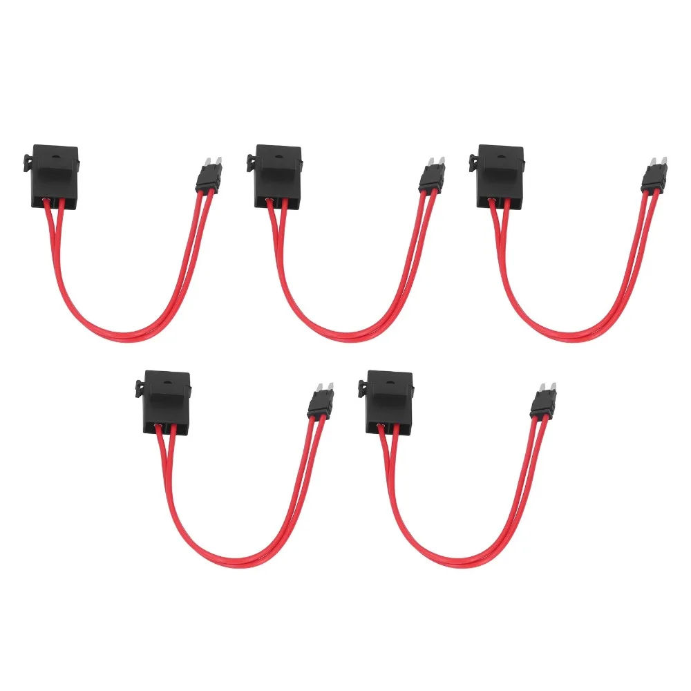 

5 шт., 20 А, автомобильный держатель, разъем 16AWG, провод ACK S 10,9 мм, удлинитель провода для тяжелых условий эксплуатации, автомобильный разъем