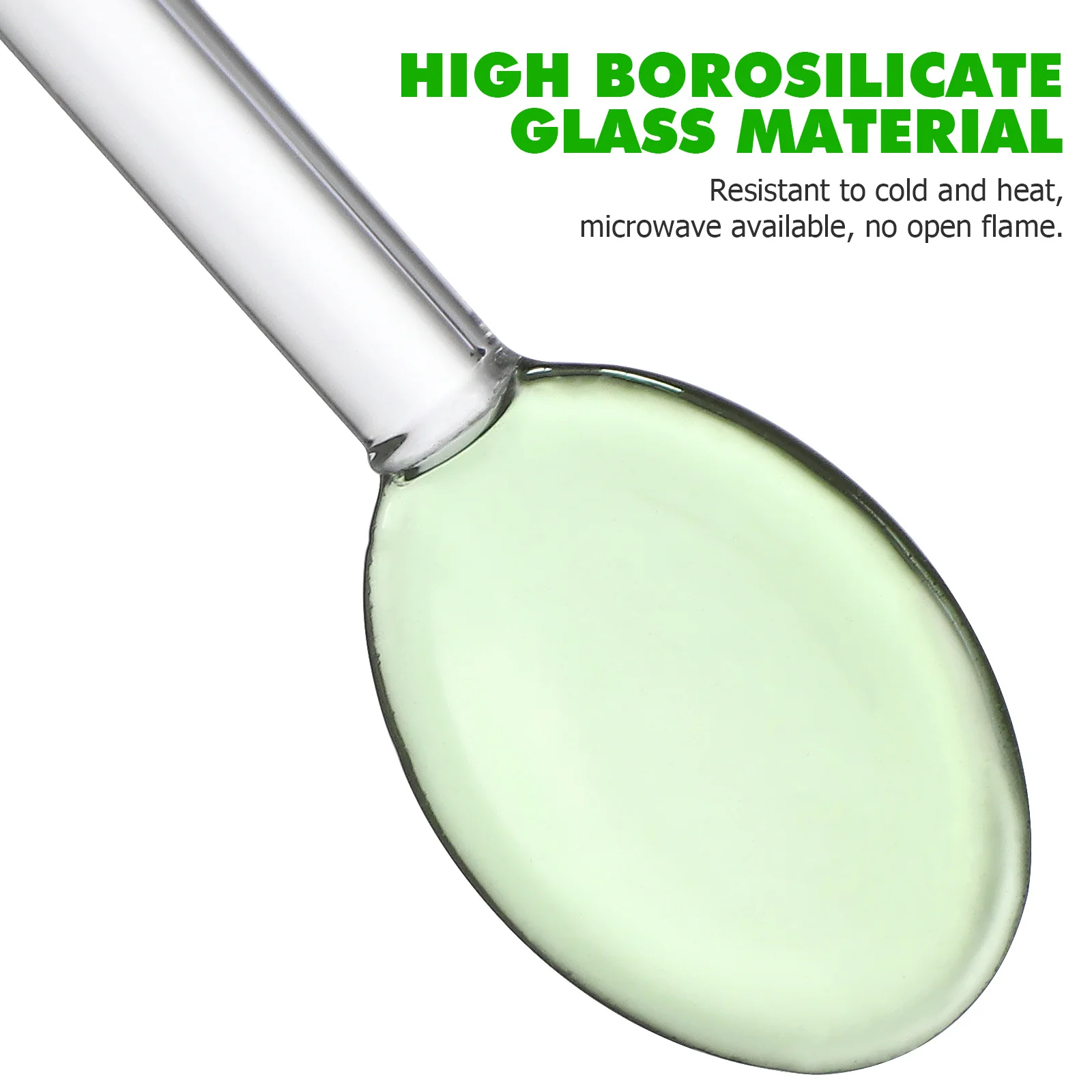 

6Pcs Glass Stirring Rods High Quality Elegant Juice Cocktail Mixing Sticks Bar Home Coffee Restaurant Beverage Stirrer Set