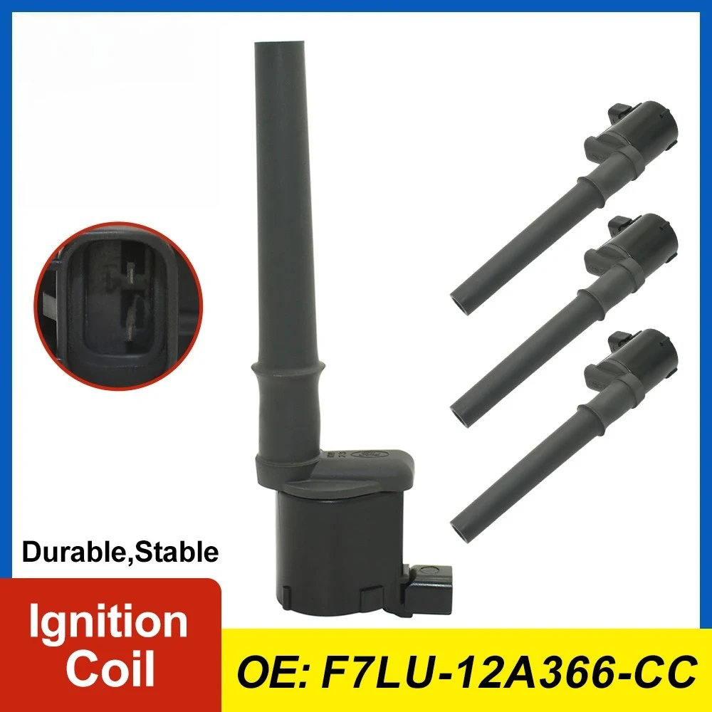 

F7LU-12A366-CC Ignition Coil 1/4pcs for Ford Mustang Lincoln Navigator V8 4.6L 5.4L F7LU12A366CC High Performance