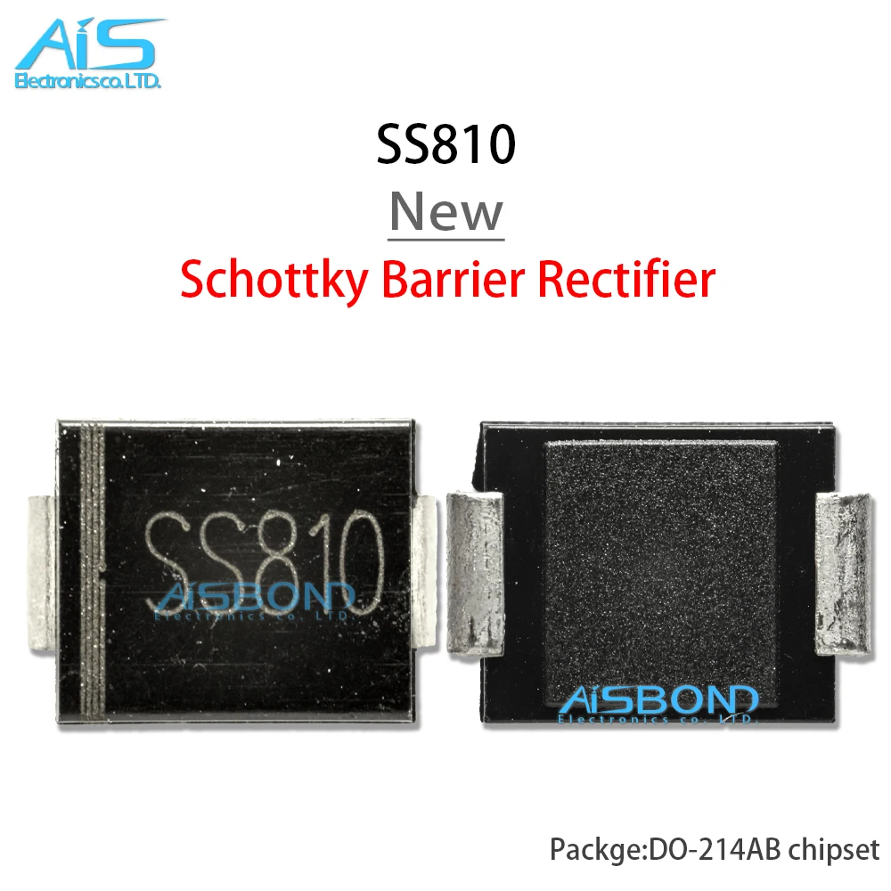 Diodo rectificador Schottky SMC DO-214AB, nuevo y Original, SK510C, SK520C, SK810C, SS5150, MB510, MB810, 10 unidades por lote