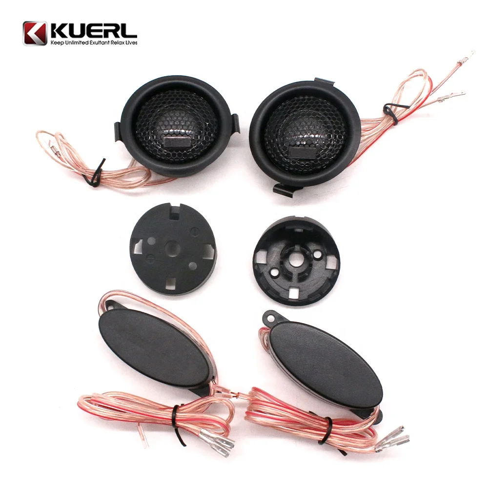 

12 В шелковый купольный аудио супер автомобильный твитер, 100 Вт, максимальная мощность, 4 Ом, 25 мм, алюминиевый универсальный для всех автомобилей (1 пара динамиков)