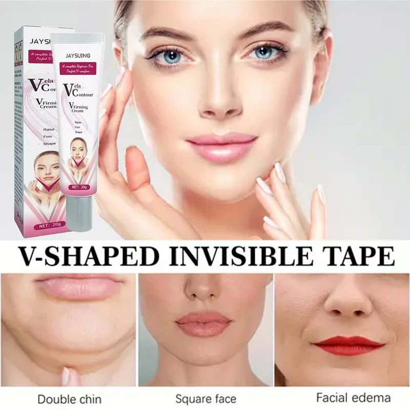 V Shape Lift Cream,Chin Lifting Lotion V-Face Facial Firming Cream Anti Wrinkle Moisturizer Nourishing Firming Improve Skin