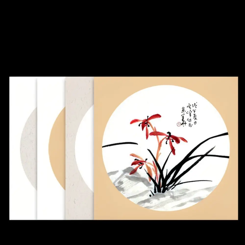 Chinese Ink Painting Cardboard For Moze Xuan Half Sized Paper Art Supplies Blank Drawing Sheet Thick Textured Board