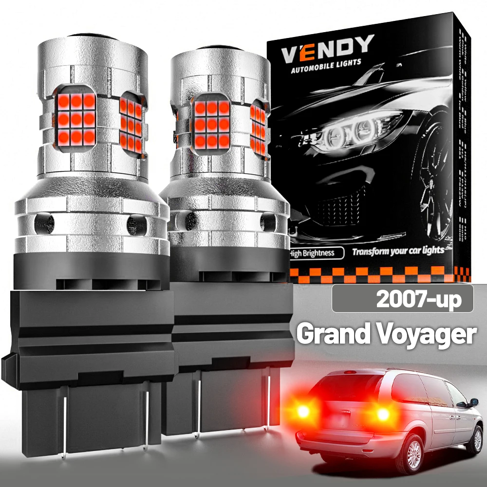

2pcs LED Brake Light For Chrysler Grand Voyager 2007-2016 2008 2009 2010 2011 2012 2013 2014 2015 Canbus Accessories