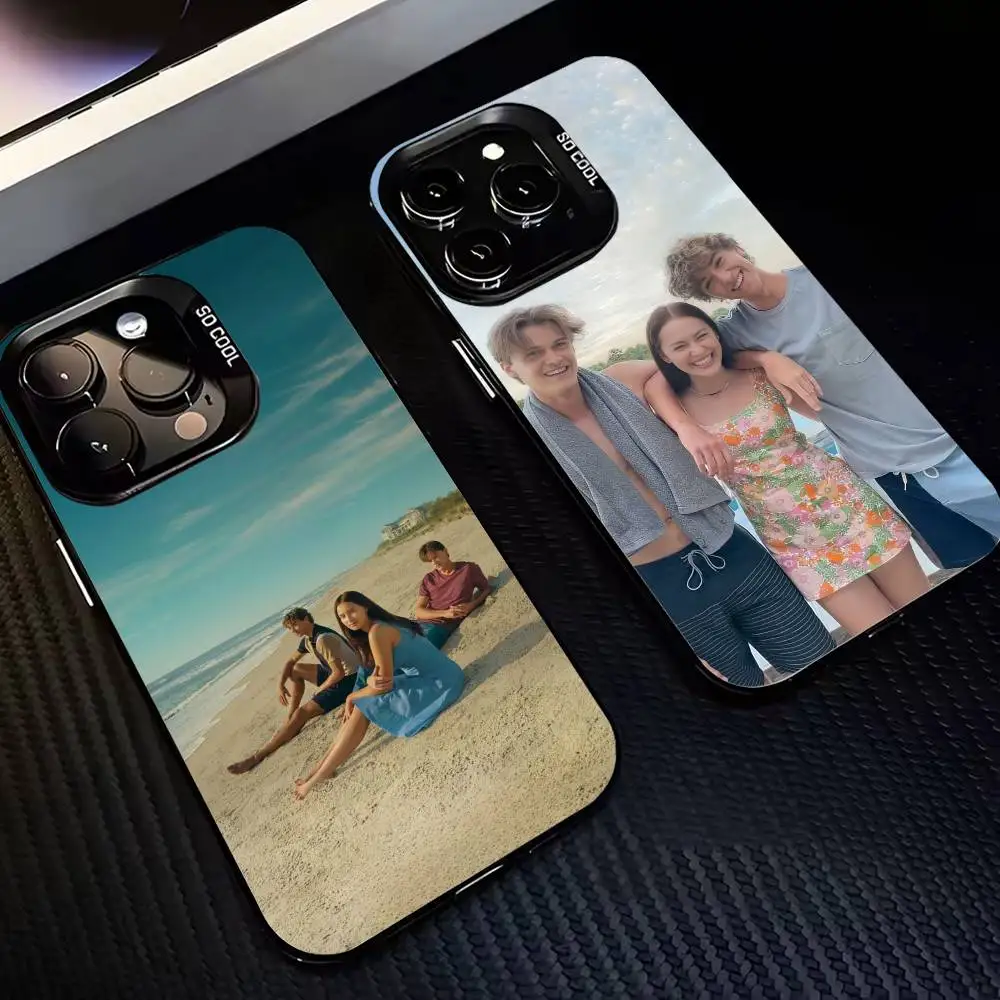 

The S-Summer I T-Turned P-PrettyS Phone Case For iPhone 17,16,15,14,13,12,11 Plus,Pro Max,XS,Colored Silver Plated Inside Cover