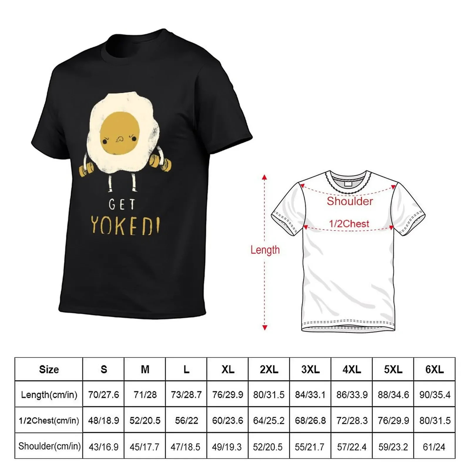 get yoked T-Shirt vintage man clothes compression shirt men