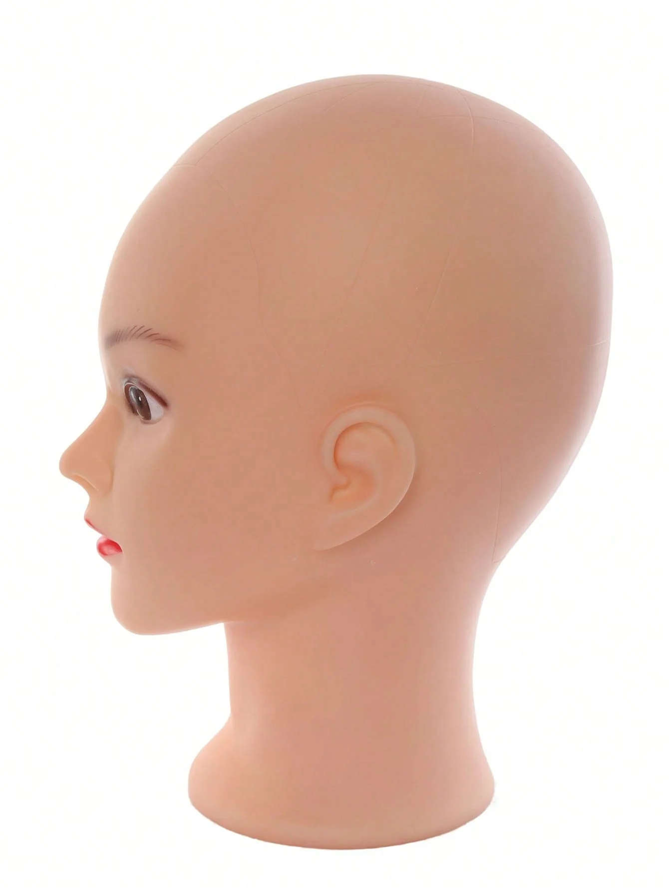 Professional Makeup Doll Head Bald Manikin Model