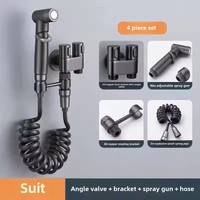 Bidet Spray Set Water Jet High Pressure Handheld Bidet Sprayer Toilet Cleaning Hygienic Shower for Bathroom Accessories