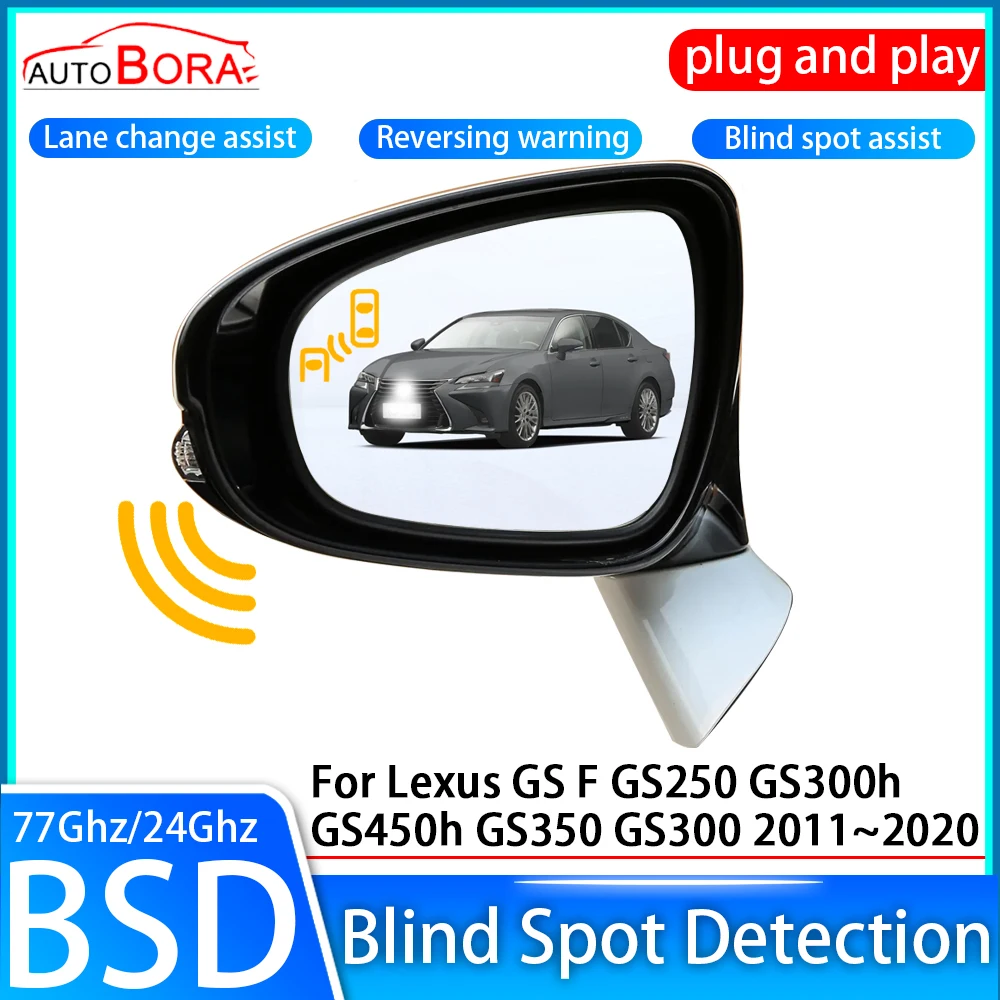 

Car Blind Spot Detection System BSD Sensor Drive Rear Mirror Monitoring for Lexus GS F GS250 GS300h GS450h GS350 GS300 2011~2020