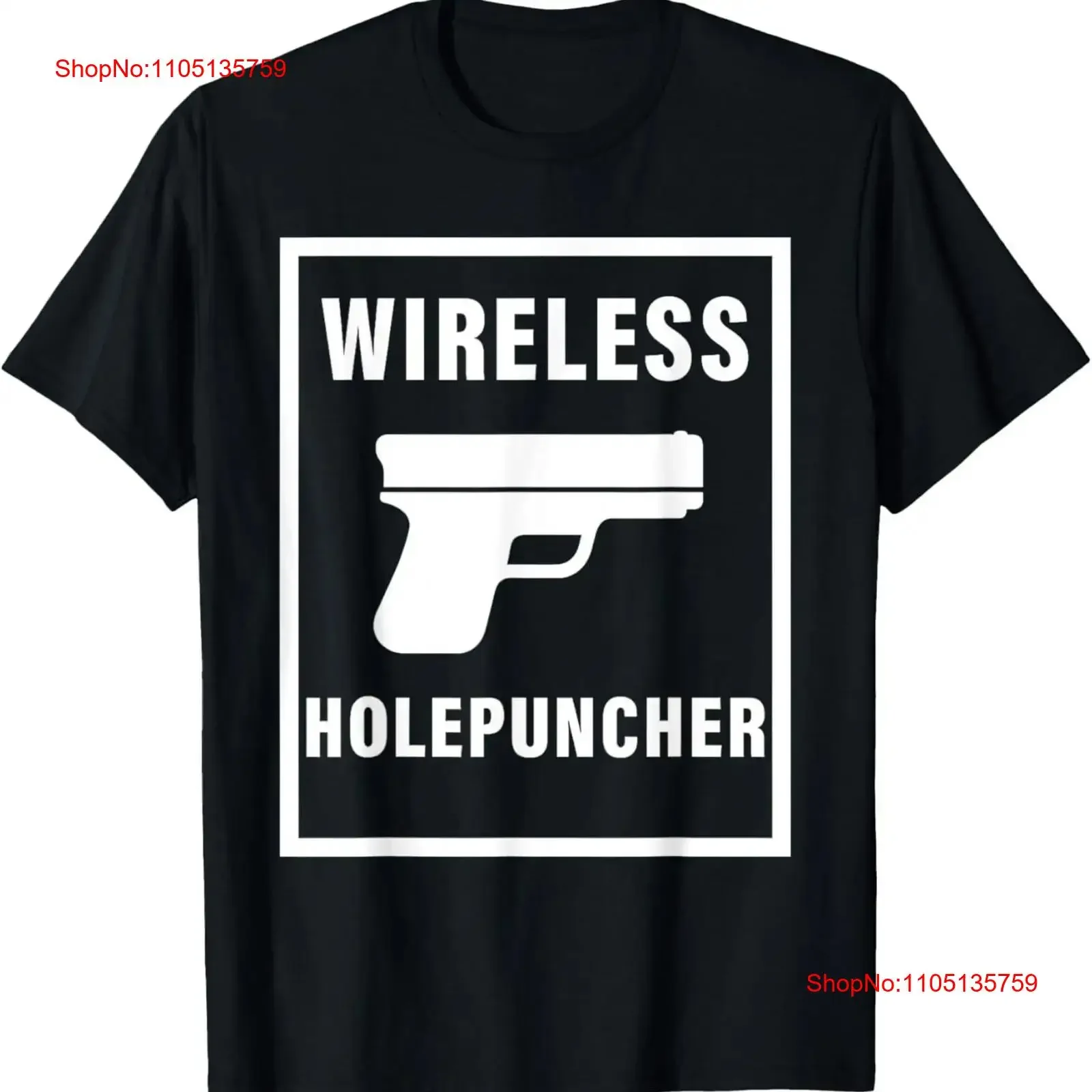 Wireless Holepuncher T Shirt vintage Washed Comfortable Versatile designer clothes Stretched streetwear Stylish graphic Soft