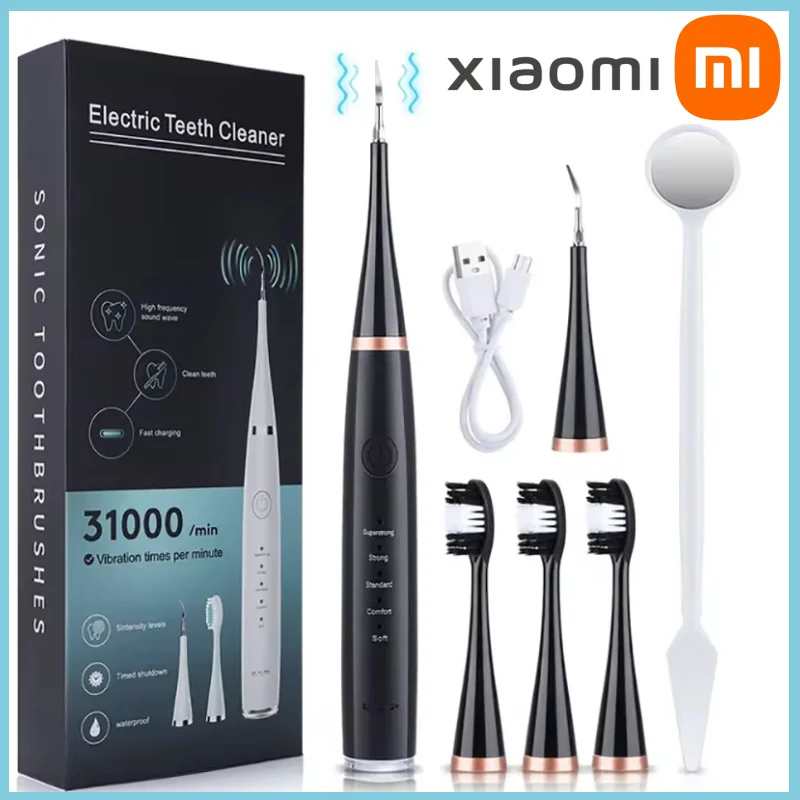 Xiaomi Electric Toothbrush Set Six Functions for Total Oral Care Efficient Tartar Removal With Scaling Teeth Feature