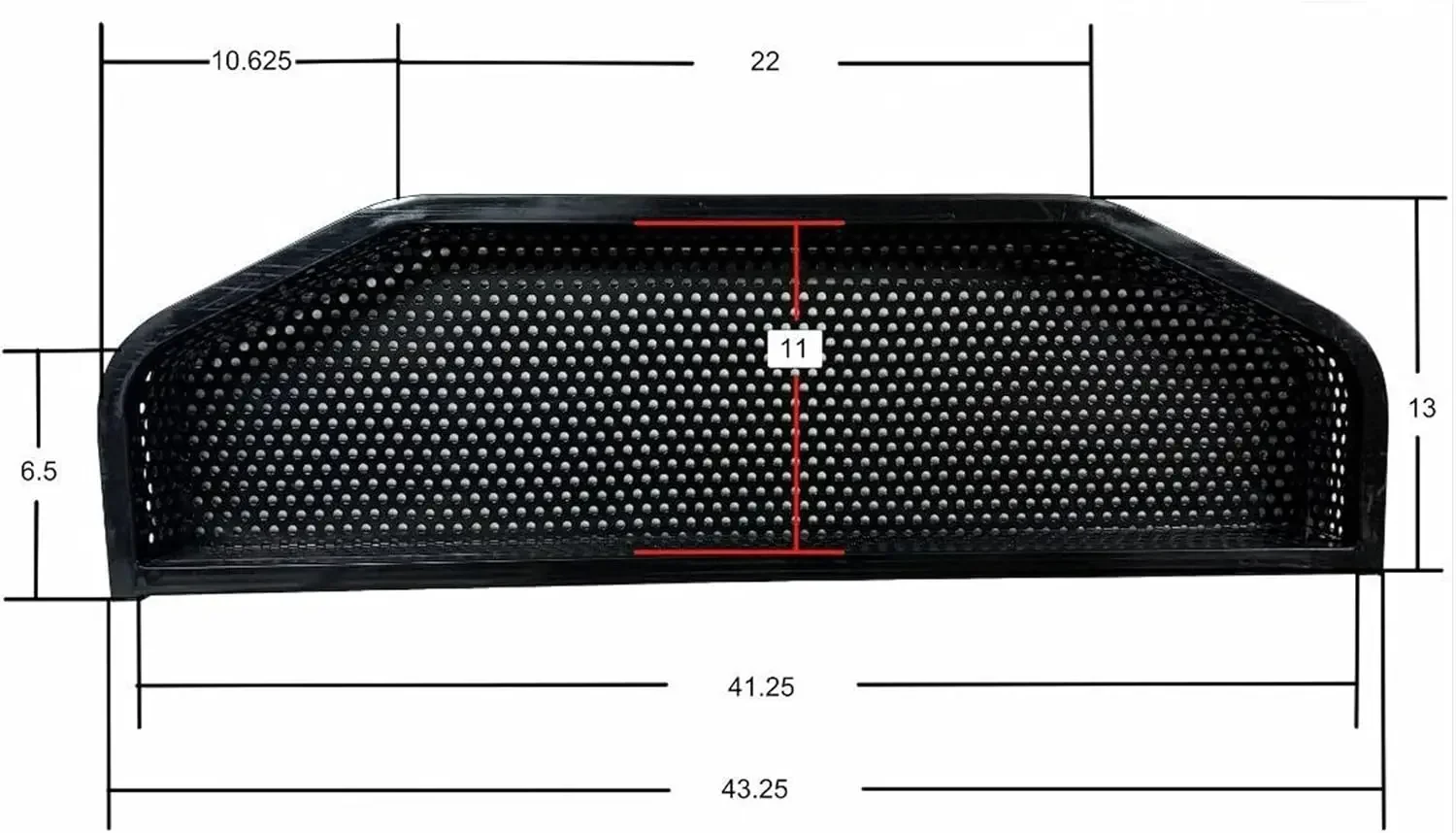 

Корзина для грузов Huskey Parts Company Heavy Duty Front Clay Basket, внешняя грузовая корзина, совместимая с EZGO TXT/RXV/VALOR/S4/LIBERTY; Club