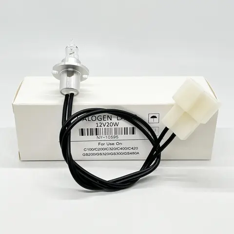 Genrui GS200 GS300 GS400 Landwind C100 C200 C240 C330 C400 생화학 분석기 용 12V20W 할로겐 램프