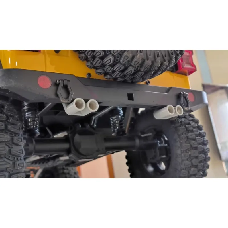 

Модель-копия 1/7 масштаба CK5811RC: реалистичная выхлопная труба из мягкого ТПУ для модификации, не требующая повреждений при установке