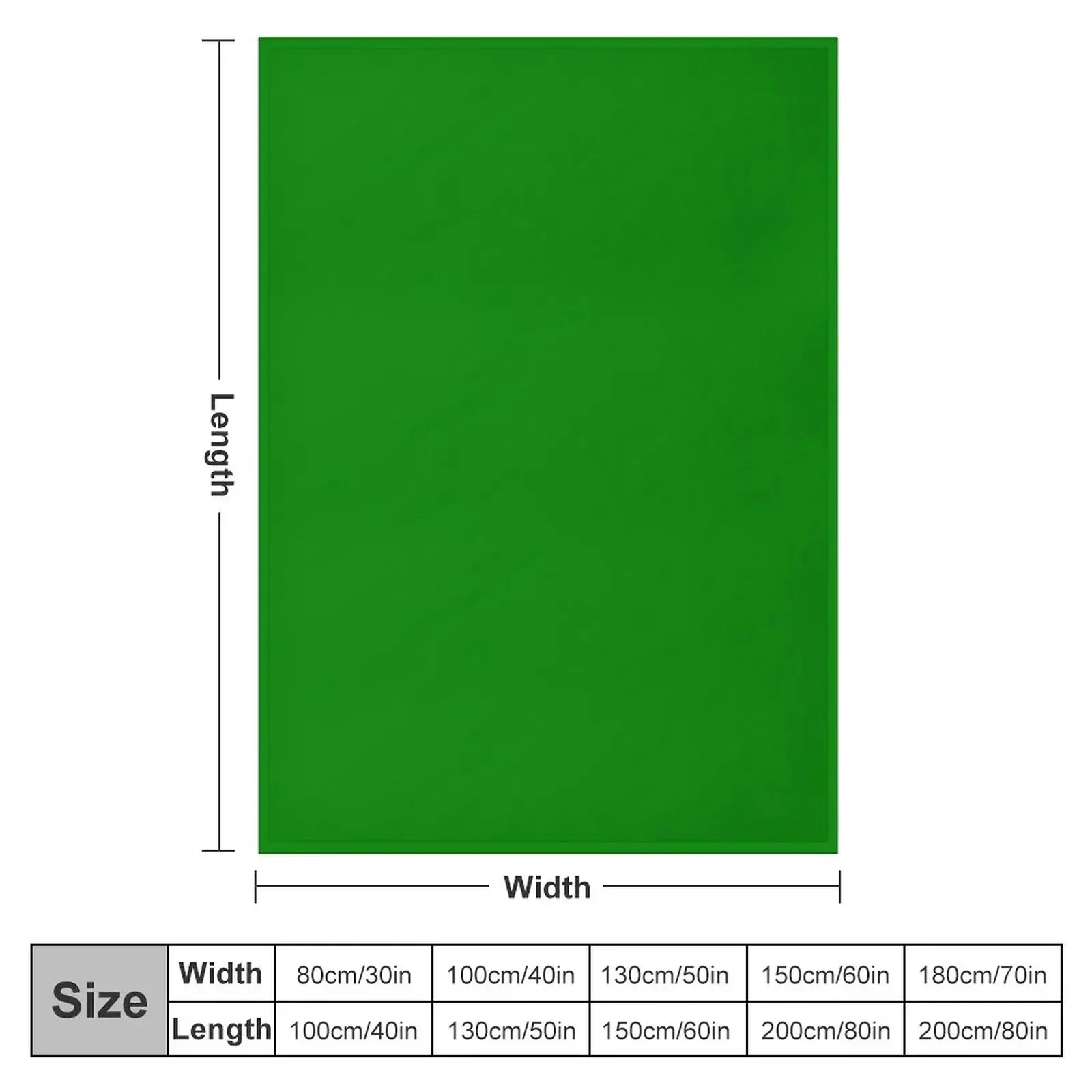 Vibrant Pure Emerald Green - Lowest Price On Site Throw Blanket sofa bed Camping manga Blankets