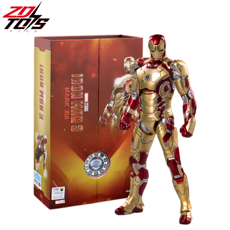 ZDTDS Original Iron Man Mark42 Prodigal Son Mark42 1/10 Action Figure Marvel Legend Gemeinsame Bewegliche Avengers Stark Spielzeug Modell Geschenk