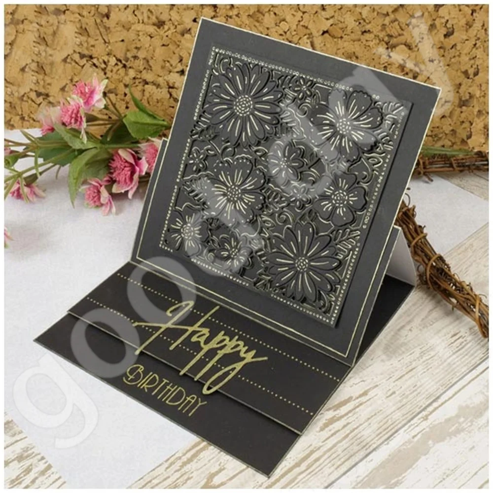 Liftables Fabulous Flowers Metal Cutting Dies Scrapbook Diary Decoration Embossing Template Diy Greeting Card Handmade 2023 New