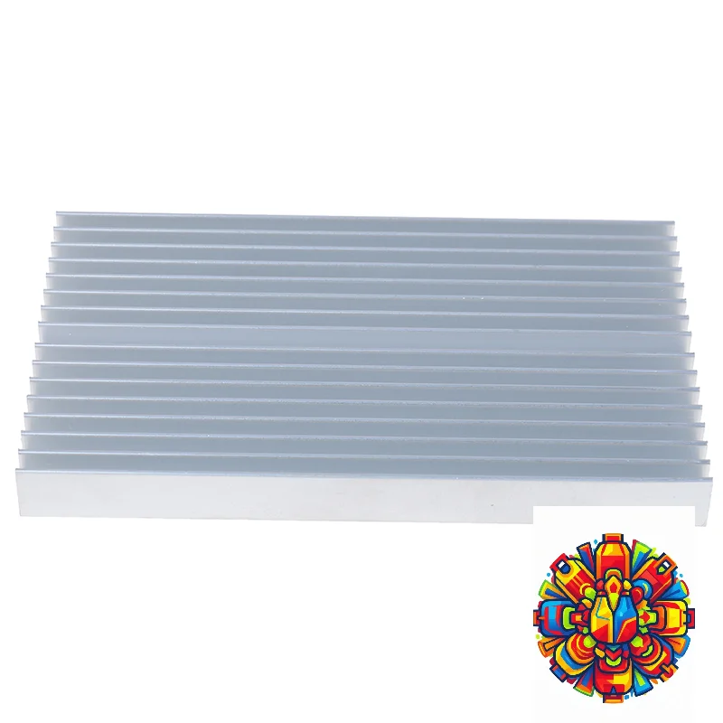 Extruded Aluminum Heatsink For High Power LED IC Chip Cooler Radiator Heat Sink Drop Ship