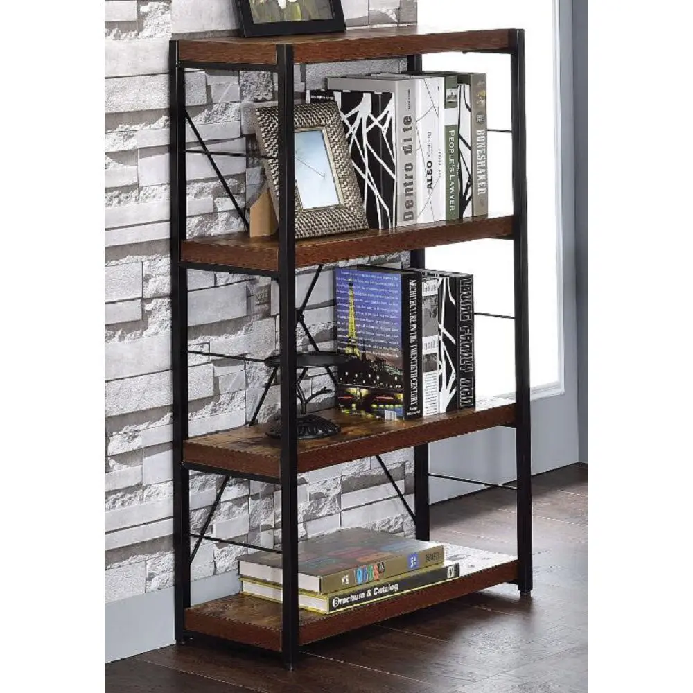 

Multi-layer Industrial Style Bookshelf Living Room Bedroom Office Storage Rack Floor-standing Decorative Display Display Rack