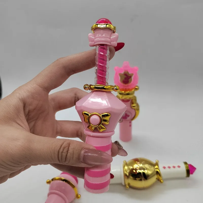 تمثال ياباني على شكل تنين دوريمي الساحرة الصغيرة، جهاز التحول، شخصيات علبة أحمر الشفاه ألعاب الأطفال هدايا عيد الميلاد #4