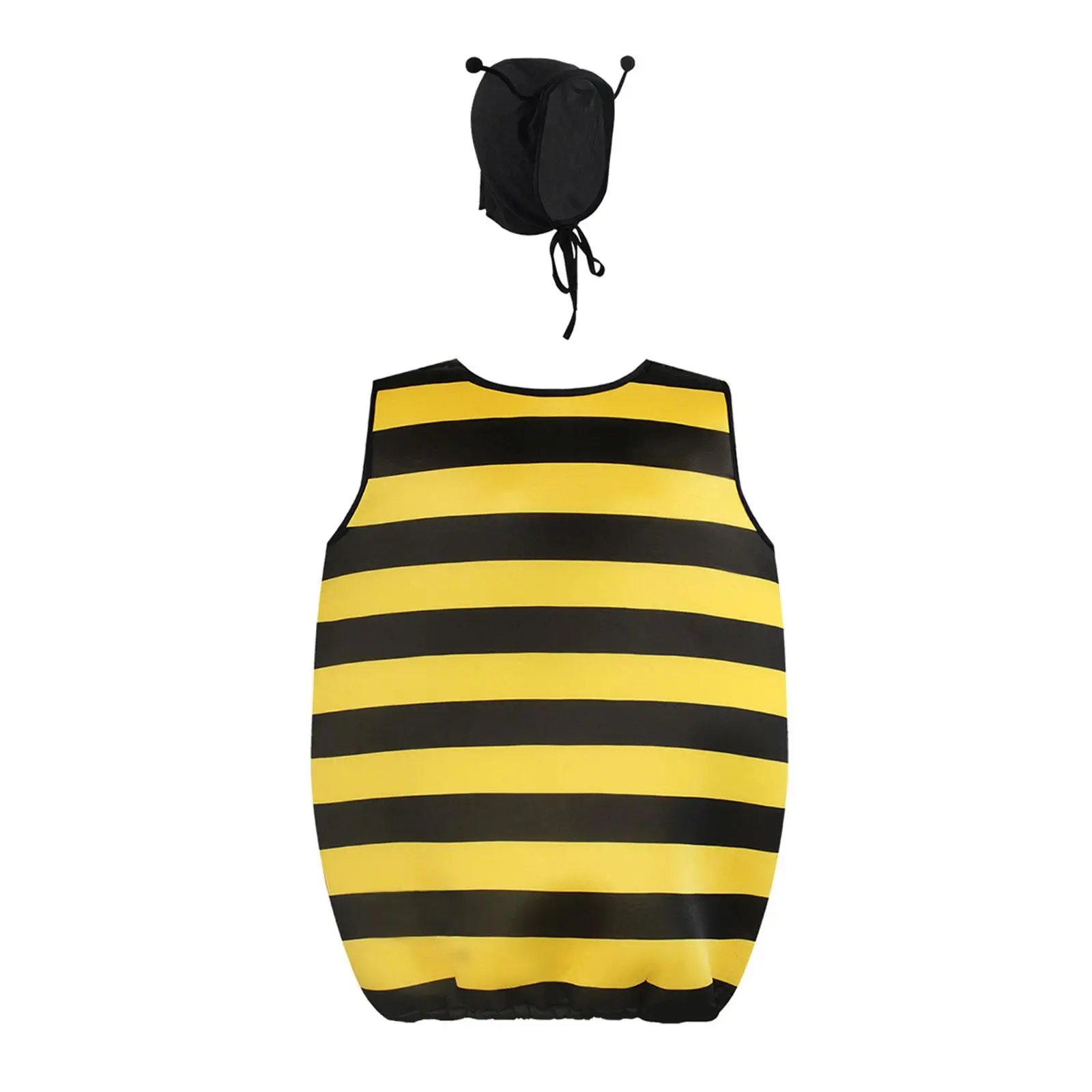 Volwassen Bumble Bee Kostuum Outfit Kostuum Met Hoofddeksel Halloween Kostuum Voor Cosplay Rekwisieten Feest Vakantie Podium Show