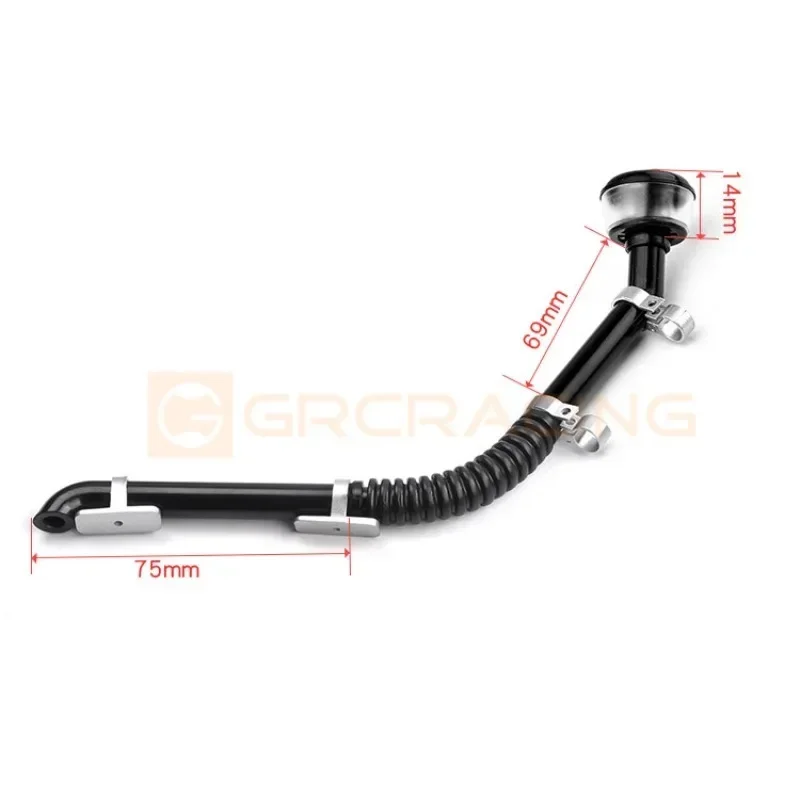 1/10 Classic Snorkel with Sand Cup Body Decoration Upgrade Parts For Trxs TRX-4 Defender RCDream G169C/G