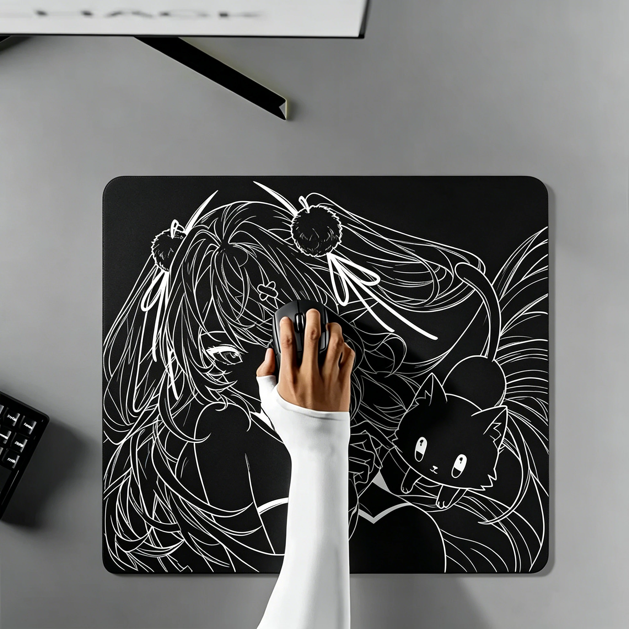 Black White Line Y2k Girl Glas - Nova Decor & Lighting Juletrelys 评论和价格