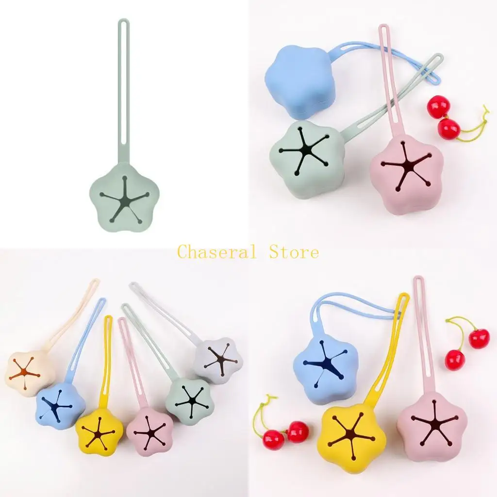 

E7ce красочный держатель с пейзатором корпус пищевой силиконебпа Бесплатный экологически чистый фиктивный держатель для хранения