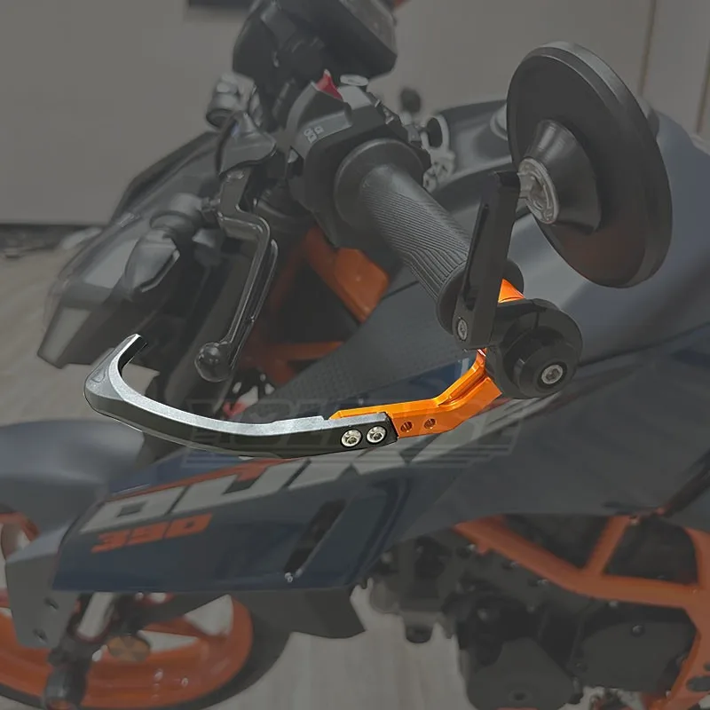 Motocicleta cnc 7/8 "22mm guiador apertos guarda alavancas de freio embreagem guarda protetor apto para ktm duke390/250 duke790/890 1290