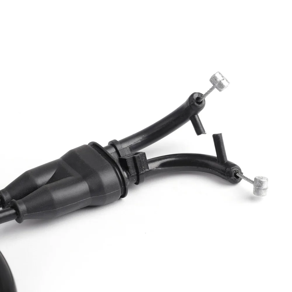 Areyourshop Motorcycle 54012-0184 Black Throttle Cable Wire For Kawasaki KL650 KLR650 2008-2017 Motorbike Steel Wire