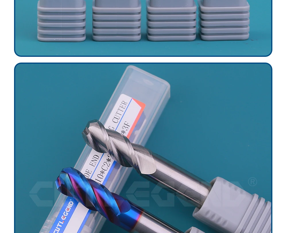 Schaftfräser mit C-Spitze, 45-Grad-Winkel, Eckenfase-Fräser, Entgratungs-CNC-Werkzeug aus Hartmetall für Stahl und Aluminium, Durchmesser 3-12mm C1/C2 – Detail 8