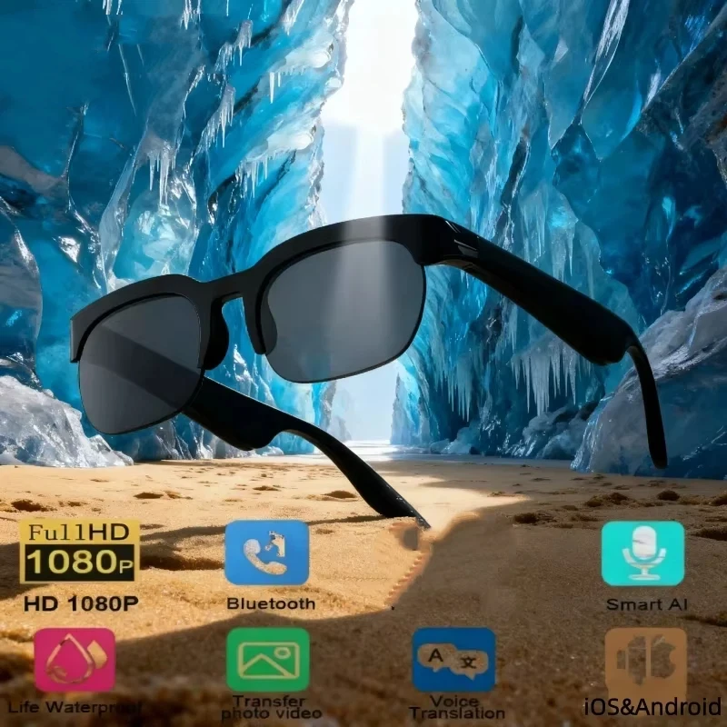 

Xiaomi XG89 AI Smart Translator Солнцезащитные очки Bluetooth 110+ языков UV400 Перевод в реальном времени Громкая связь Подорожные звонки ​
